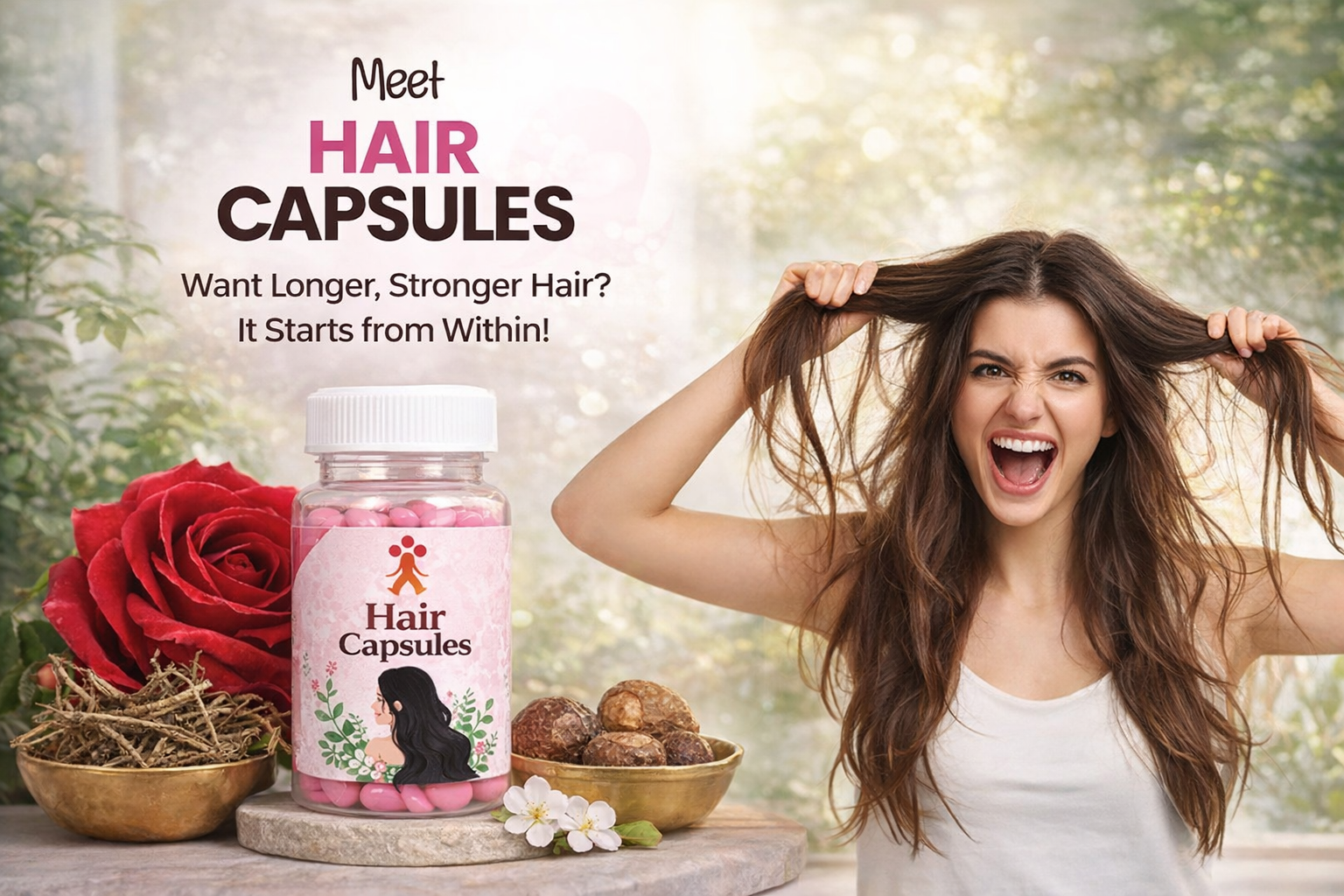 Healthy hair starts from within