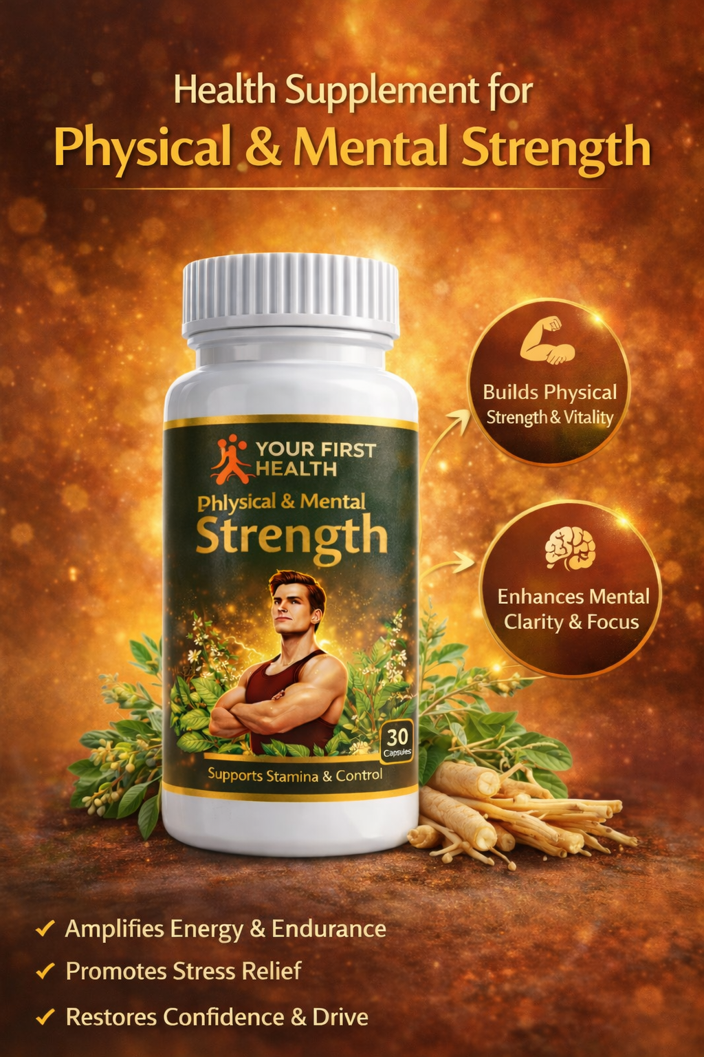 Health Supplement for Physical & Mental Strength - Image 3